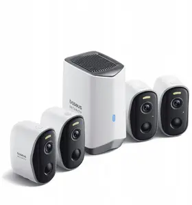 Outdoor security camera kit Baseus Security N1 Plus 2K — 4 cameras