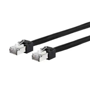 Networking cable METZ CONNECT 13084U1000-E RJ-45 Cat6 1 m Black
