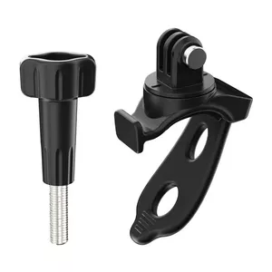 Flexible silicone band Sunnylife BD892 for sports camera, black, universal fit