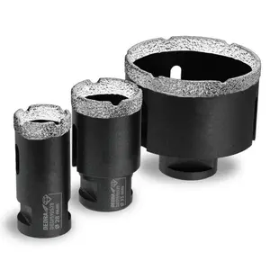 Hole Saw / Diamond Corers Set Dedra DED1592SZ05 — 28 mm, 35 mm, 68 mm