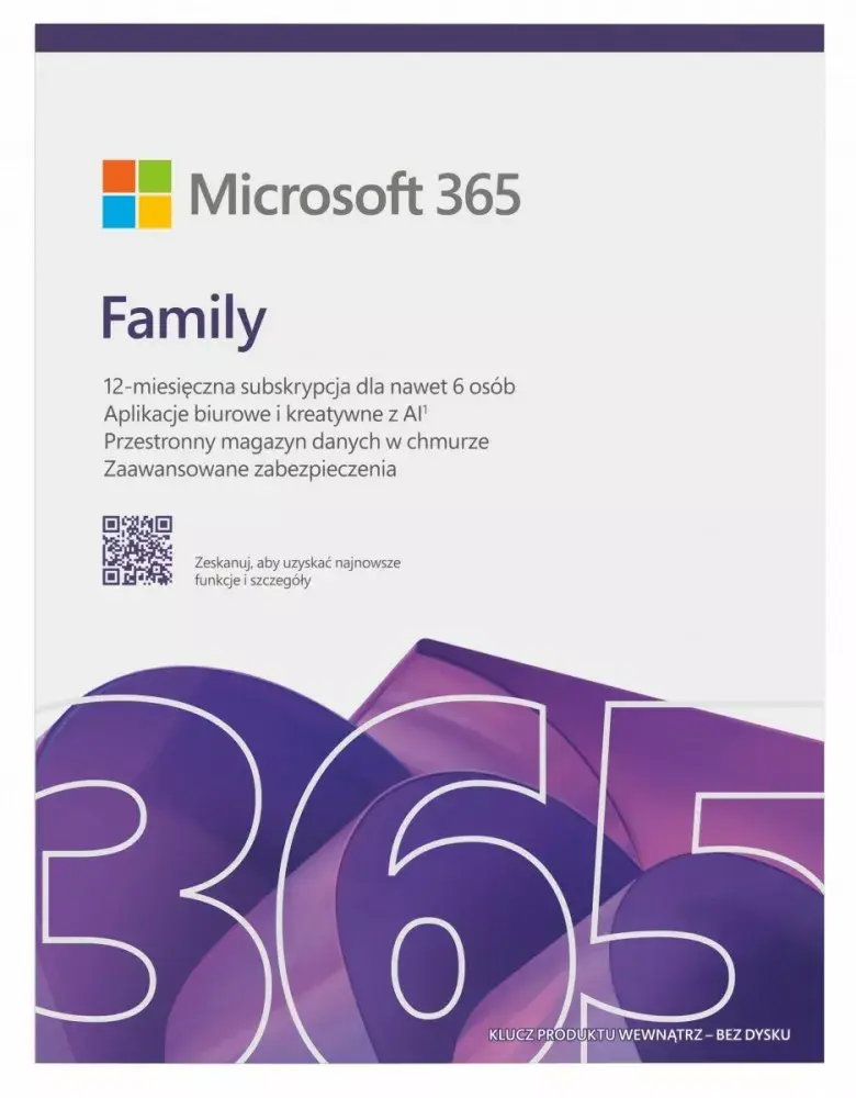 Подписка Microsoft 365 Family — 6 пользователей, 12 месяцев Photo 3