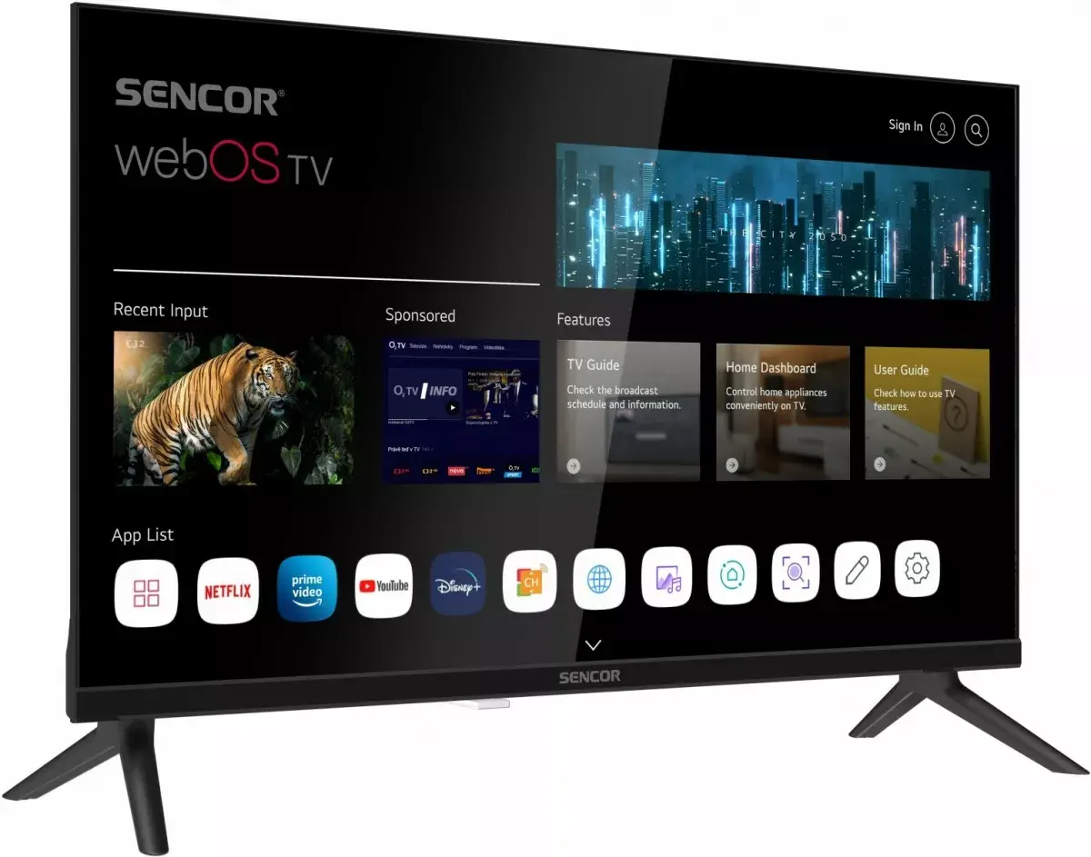 24" SENCOR SLE 24S803B HD Ready SMART TV Photo 3