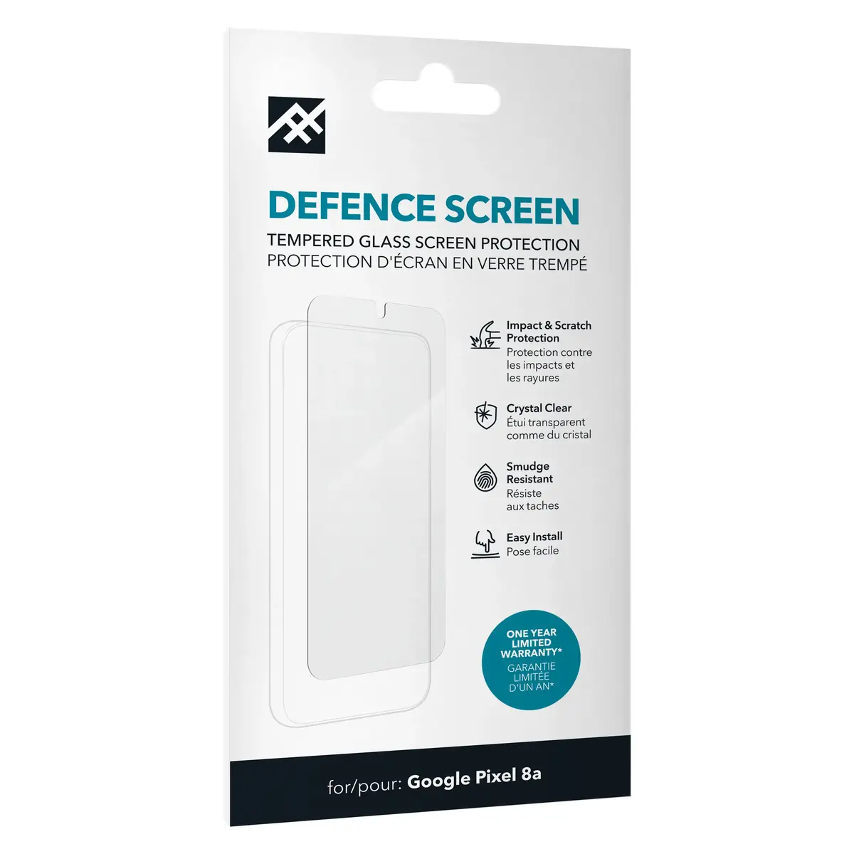 Ekrāna aizsargs IFROGZ Defence Google Pixel 8a Photo 2