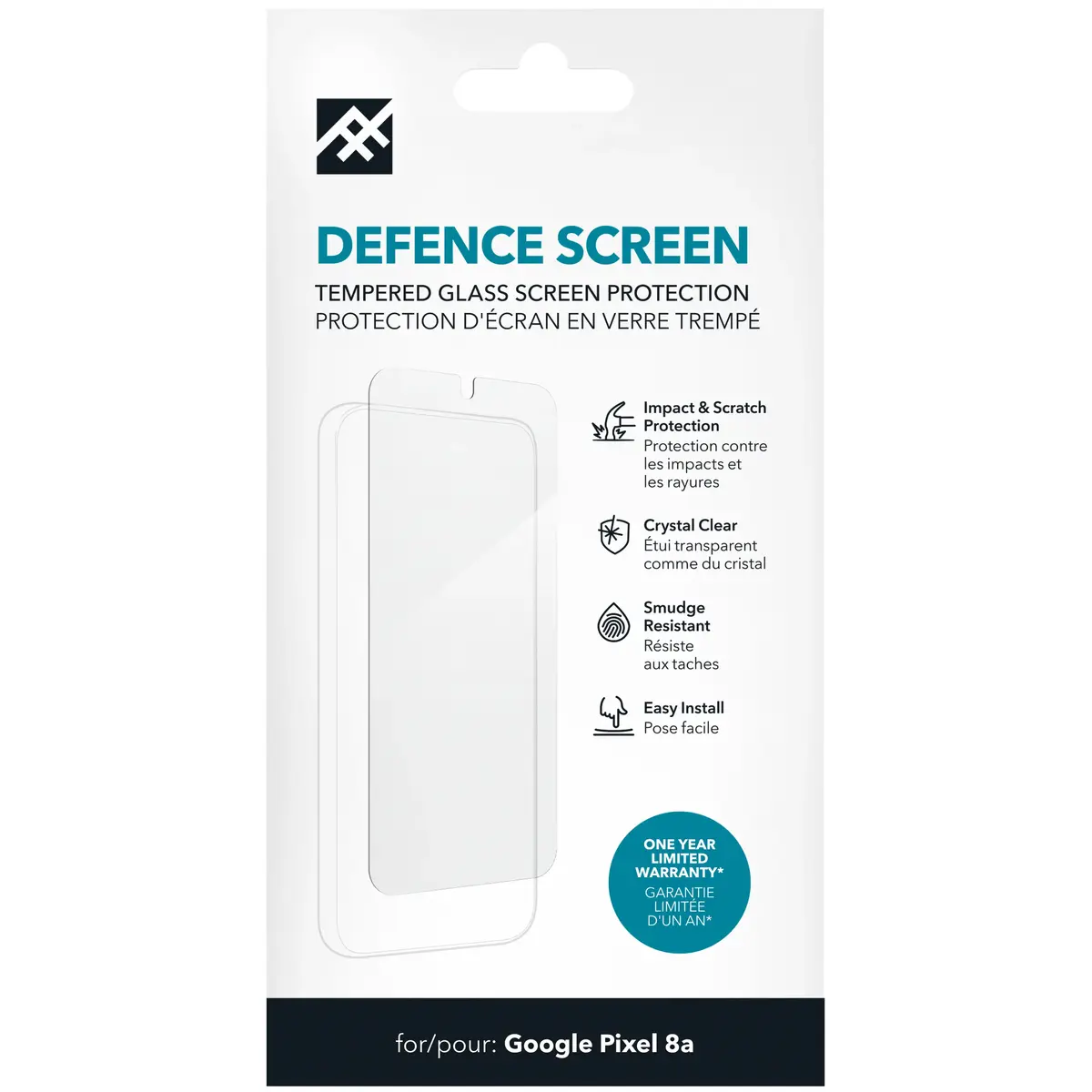 Ekrāna aizsargs IFROGZ Defence Google Pixel 8a Photo 3