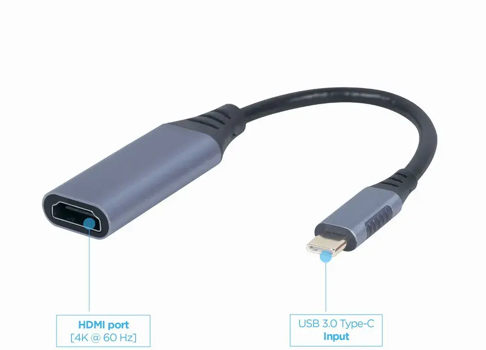 Cable Adapter Cablexpert A-USB3C-HDMI-01 Photo 3