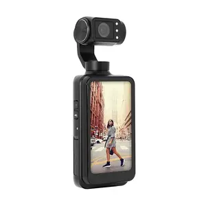 Gimbal camera AgfaPhoto MCX3 4K Ultra HD 8 MP, CMOS sensor, 120° FOV, Wi‑Fi, Black