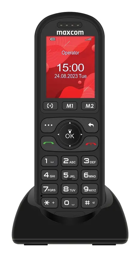 MaxCom MM39D Mobilais tālrunis senioriem Bārs