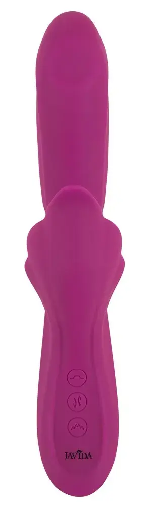 Javida Silicone Pink кроличий вибратор — 24 см Photo 5