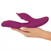 Javida Silicone Pink кроличий вибратор — 24 см Photo 7