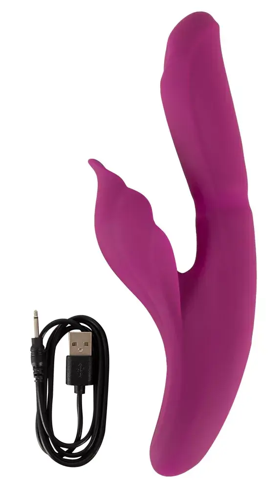 Javida Silicone Pink кроличий вибратор — 24 см Photo 10