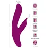 Javida Silicone Pink кроличий вибратор — 24 см Photo 11