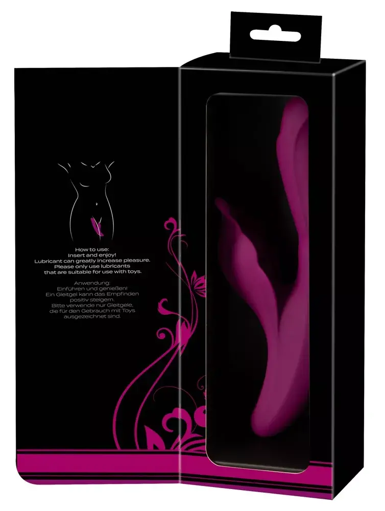 Javida Silicone Pink кроличий вибратор — 24 см Photo 12