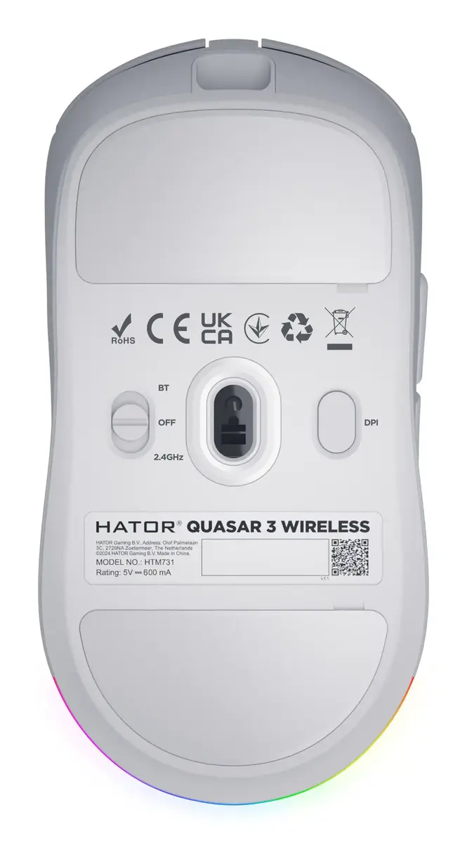 Мышь HATOR Quasar 3 Wireless Photo 2
