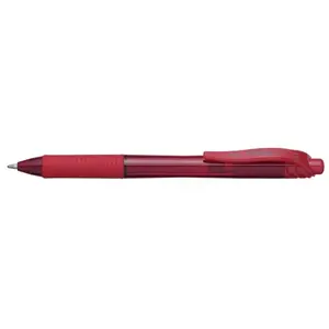 Clip-on retractable pen Pentel Energel X 1.0 Red