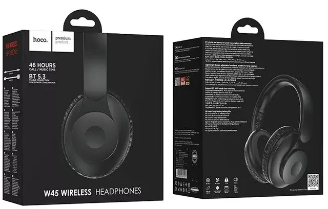 Austiņas Hoco W45 Enjoy Wireless Bluetooth Photo 4