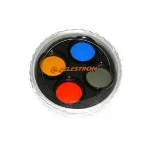 Filtru komplekts Celestron 94119-10 priekš 1.25" okulāriem — astronomijas optiskie filtri
