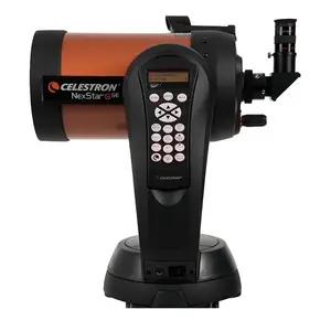 Telescope Celestron NexStar 6SE 354x Black Orange Optical Tube Diameter 18.1 cm