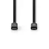 Кабель Nedis USB-C — USB-C CCGW64750BK10 Photo 2