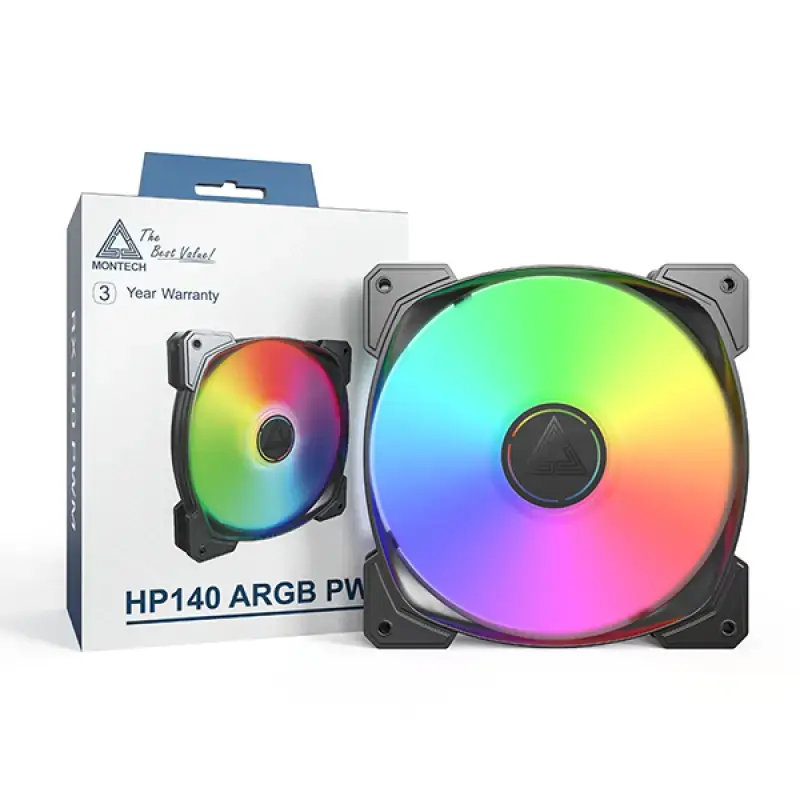 Ventilators Montech HP140 ARGB PWM Photo 3