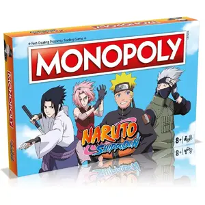 Galda spēle winning moves Monopoly Naruto Edition WM00167-EN1-6 – tematiska Monopoly ar Naruto varoņiem