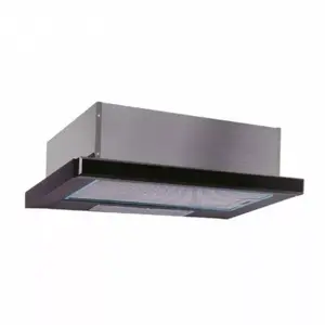 Teleskopiskais tvaika nosūcējs Schlosser H3062GLB50, melns stikls, 50 cm, 55 dB