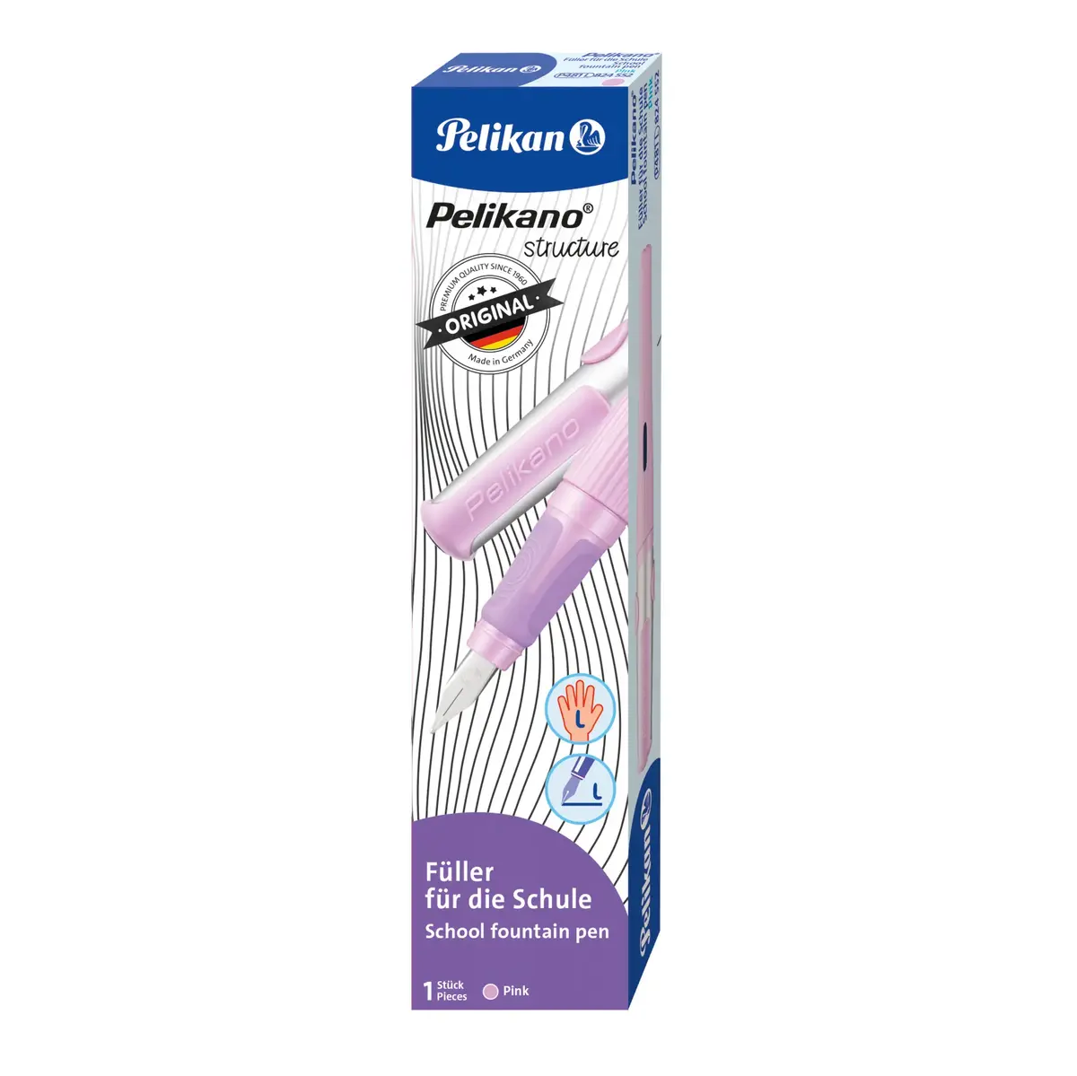 Перьевая ручка Pelikan 824552 (розовая, картридж) Photo 2