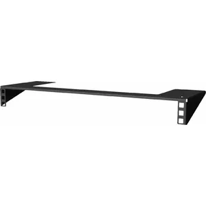 Подвесной подстольный кронштейн 19” 1U CAYMON ID110/B, для монтажа в стойку 1U, черный