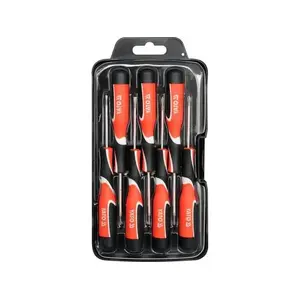Precision screwdriver set YATO YT-25863 — 7-piece, flat/Phillips/Torx tips, polypropylene/TPR handle