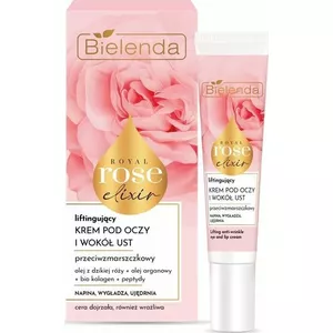 Eye and Perioral Lifting Cream Bielenda Royal Rose Elixir 15 ml — anti-wrinkle care