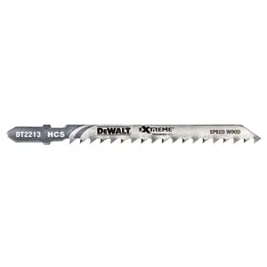 Jigsaw blade DeWalt DT2213, pack of 5, for wood and general-purpose cutting