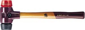 Rubber-Plastic Soft-Face Mallet HALDER SIMPLEX 50 — model 3026050, compact soft striking tool