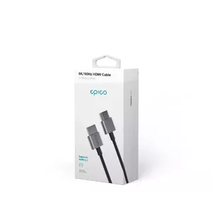 HDMI kabelis Epico 8K/60Hz 2 m — HDMI uz HDMI augstas pārraides 2 metru kabelis