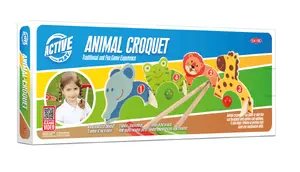 TACTIC 56335 Active Skill Toy Kick Game with Animal and Circus Theme for Children from 3 Years