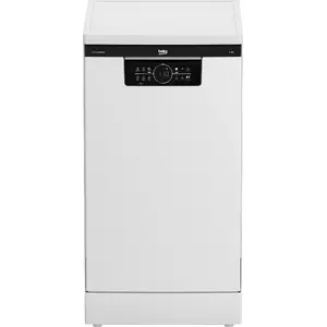 Dishwasher BEKO BDFS26120WQ Freestanding 11 place settings Slimline 45 cm White, inverter motor, AquaIntense