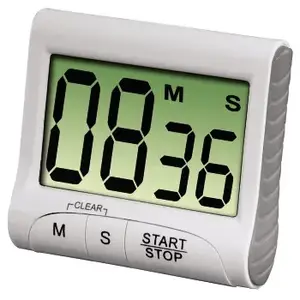 Taimeris Xavax Countdown Silver Digitālais Displejs AAA Akumulators