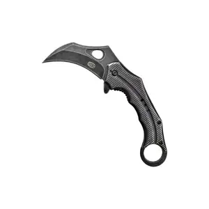 Speck CC-H37 Folding Spring-Assisted Karambit Knife with Stainless Steel Curved Blade and Aluminium Handle
