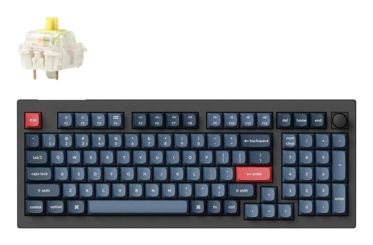 Mechaniskā tastatūra Keychron V5 Max 96%