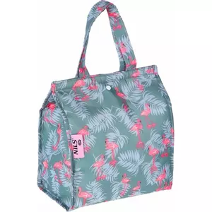 Portable Cooler Bag Nils Extreme NC1730 Flamingo 5L — thermal insulated soft cooler