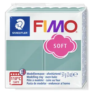 Детский пластилин Staedtler FIMO 8020-T36 — синий, глина, блистер