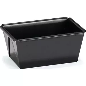 Patisse мини форма для хлеба 9,5 x 4 x 6,5 см алюминий чёрная