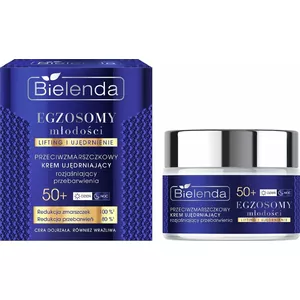 Pretgrumbu stingrinošs dienas un nakts krēms Bielenda Egzosomy Młodości 50+ 50 ml