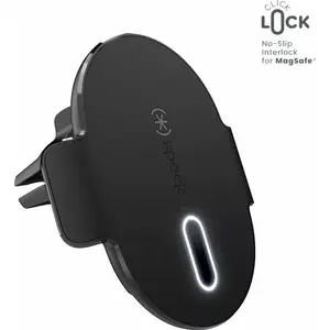 Car Mount Charger Speck Charging Vent Mount + ClickLock with MagSafe wireless charging (black)