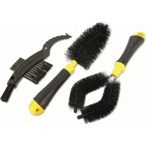 Cleaning brush set DUNLOP 102269 for bicycle maintenance — multi-brush kit
