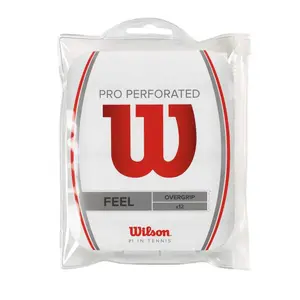 Overgrip Wilson Pro Overgrip Perforated Balts 12 gab