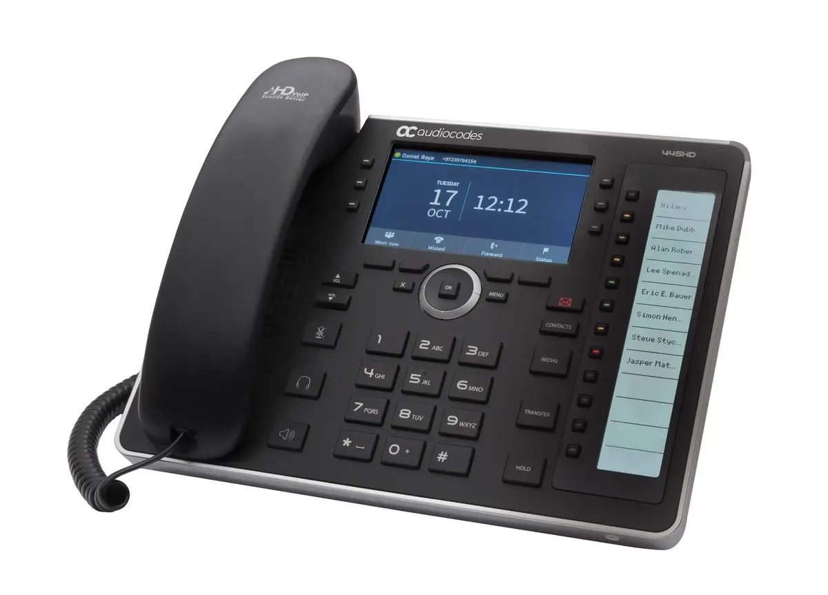 IP-телефон AudioCodes 445HD Photo 2