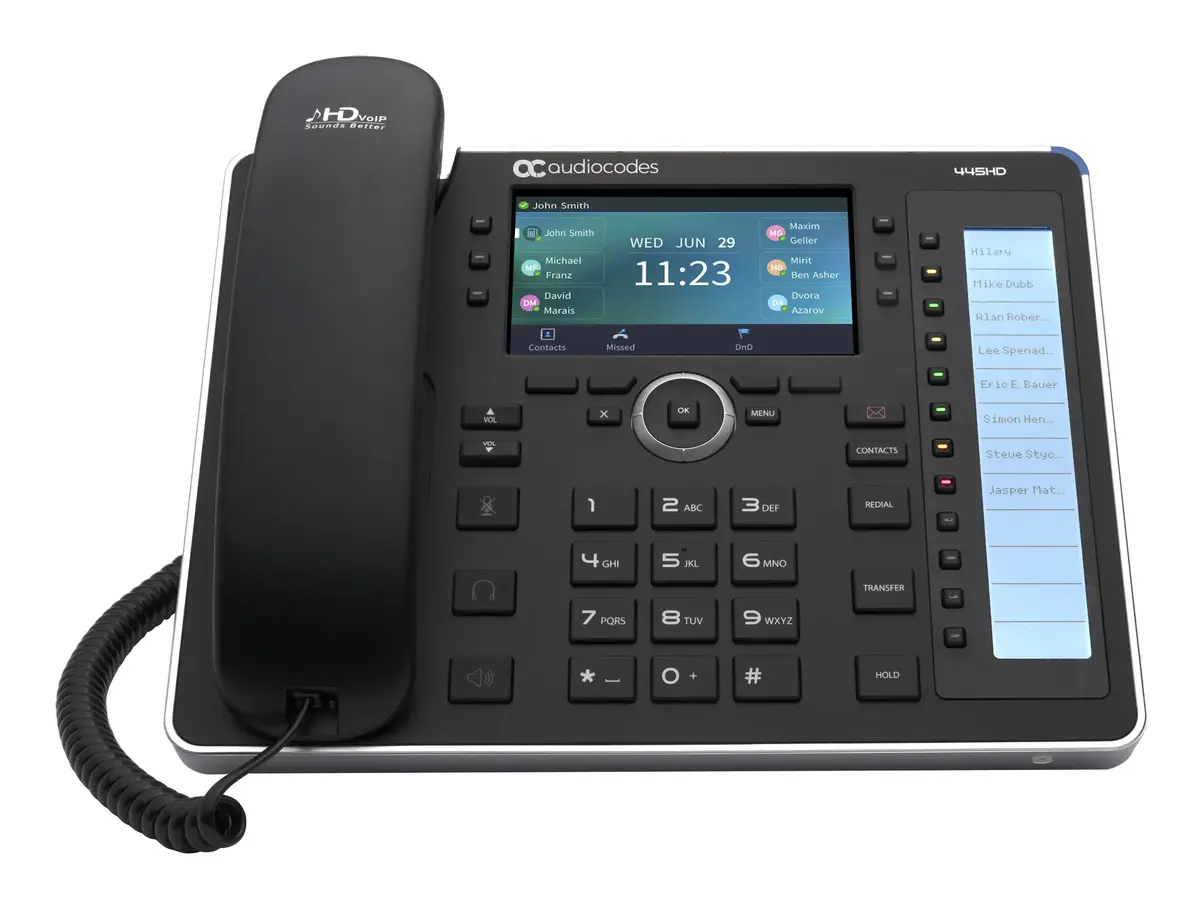 IP-телефон AudioCodes 445HD Photo 3