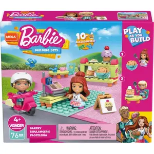 Building set MATTEL MEGA Construx BAKERY, 76 pieces, ages 4+