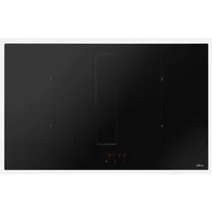 Induction Hob Elica NikolaTesla Fit XL Raw Black 83 cm 4 Zones Built-in Hood