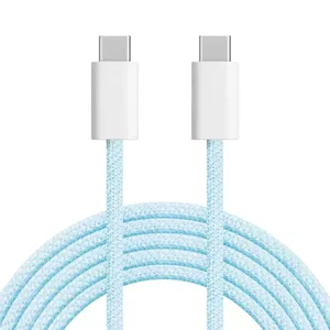 USB-C kabelis Kruger & Matz KM1272-1.5BL 100W 1,5 m