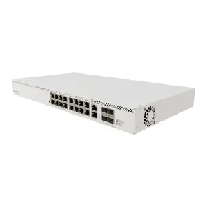 Network switch MikroTik CRS320-8P-8B-4S+RM — 17x Gigabit RJ-45, 4x SFP+ 10G, PoE (802.3af/at), RouterOS